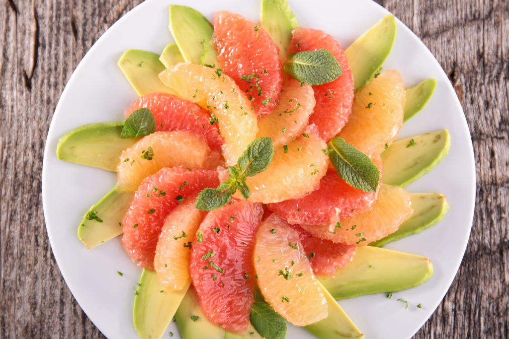 Avocado and Grapefruit Salad