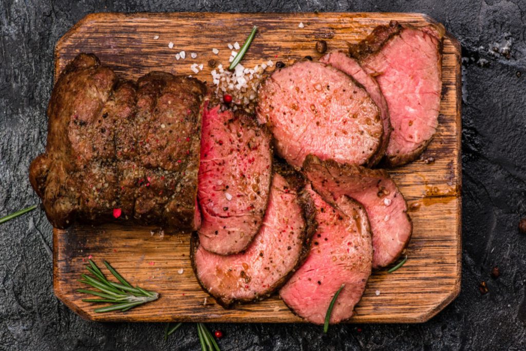 Baked Sirloin Roast with Herb Rub
