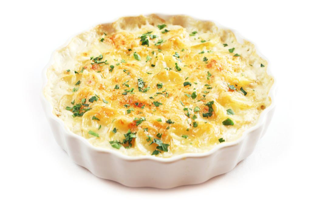 Creamy Parsnip Gratin