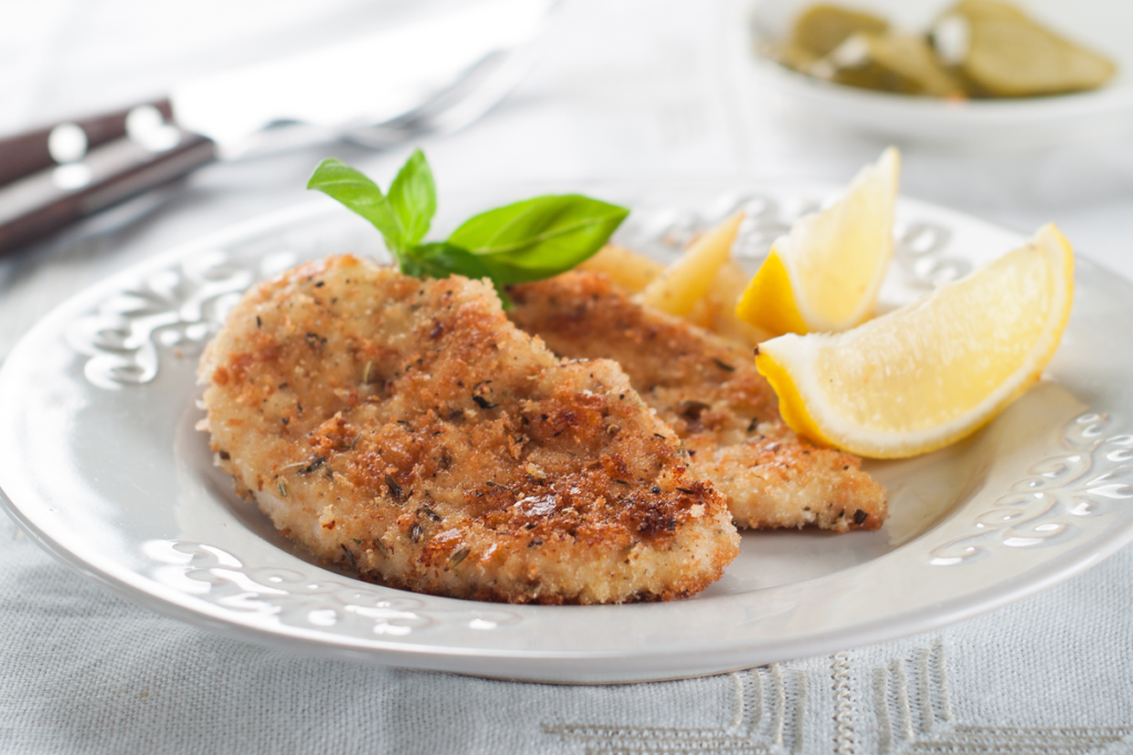 Crispy Parmesan Crusted Chicken