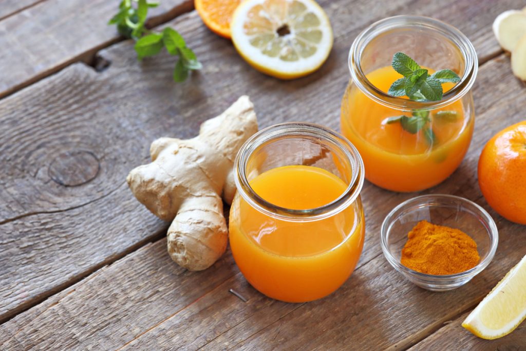 Ginger Turmeric Orange Juice