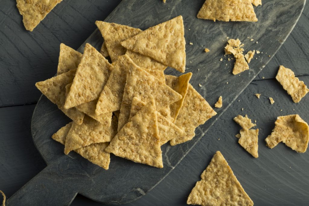 Homemade Paleo Tortilla Chips