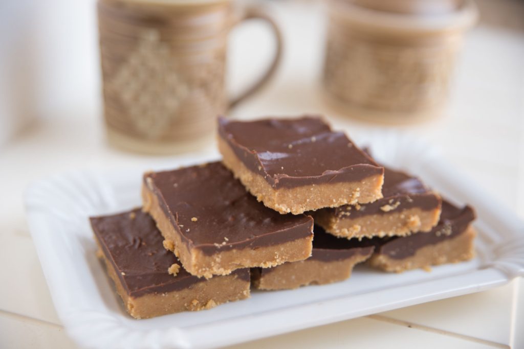 Paleo Chocolate Almond Butter Bars