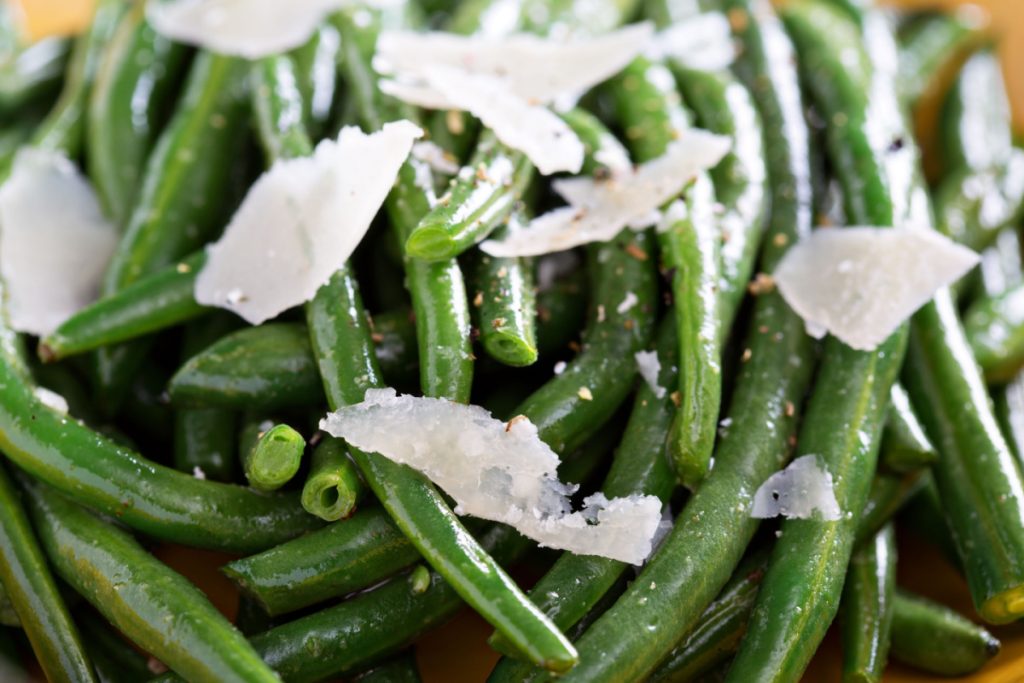 Roasted Parmesan Green Beans