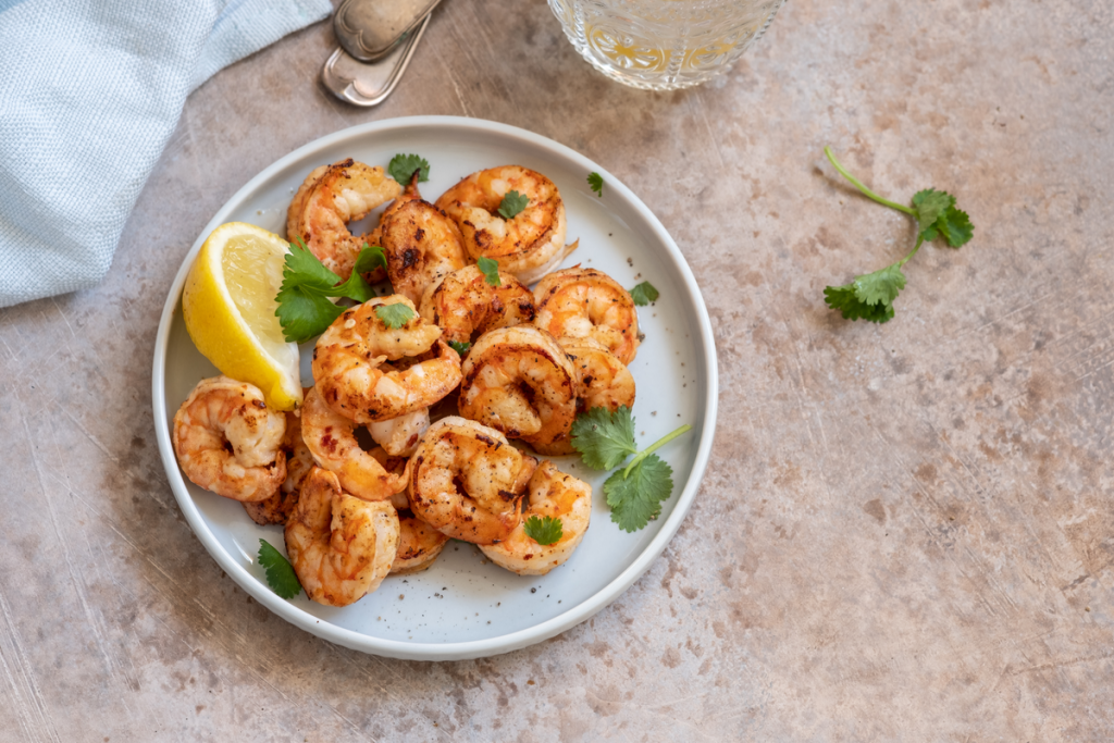 Sweet Lemony Shrimp