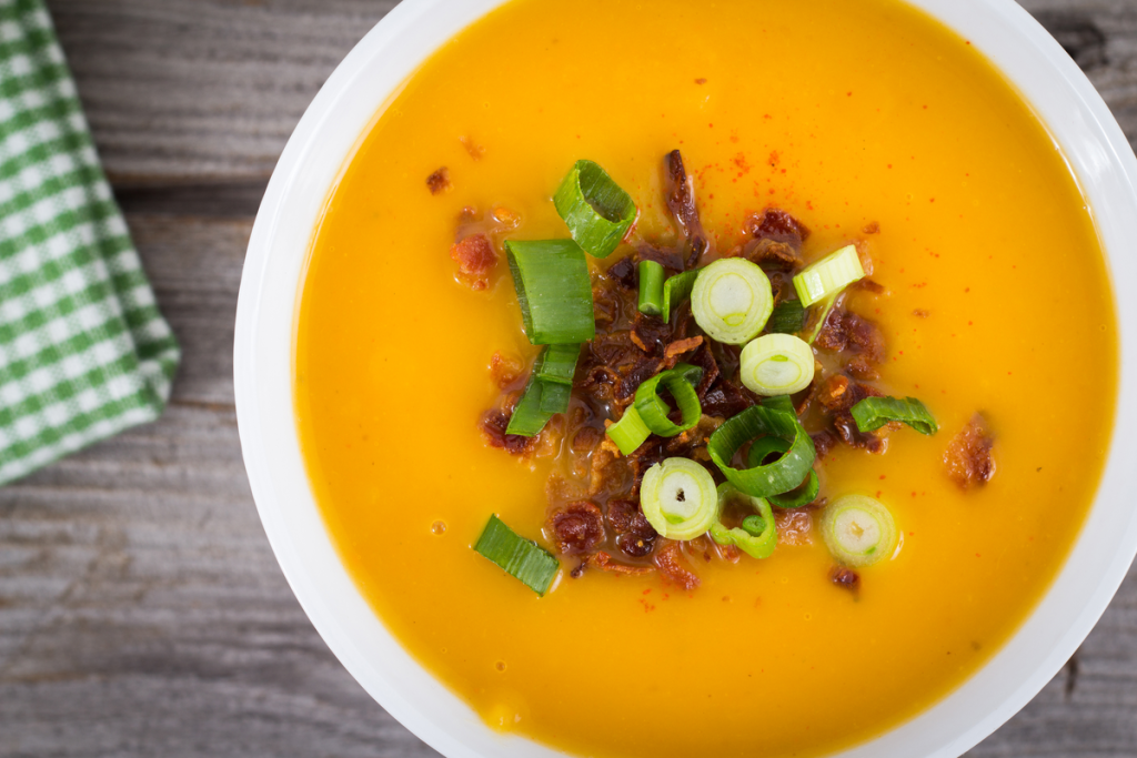Sweet Potato Bacon Soup