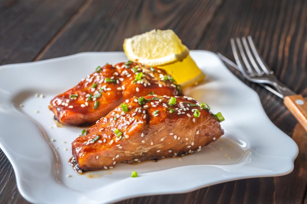 Teriyaki Salmon Bowl