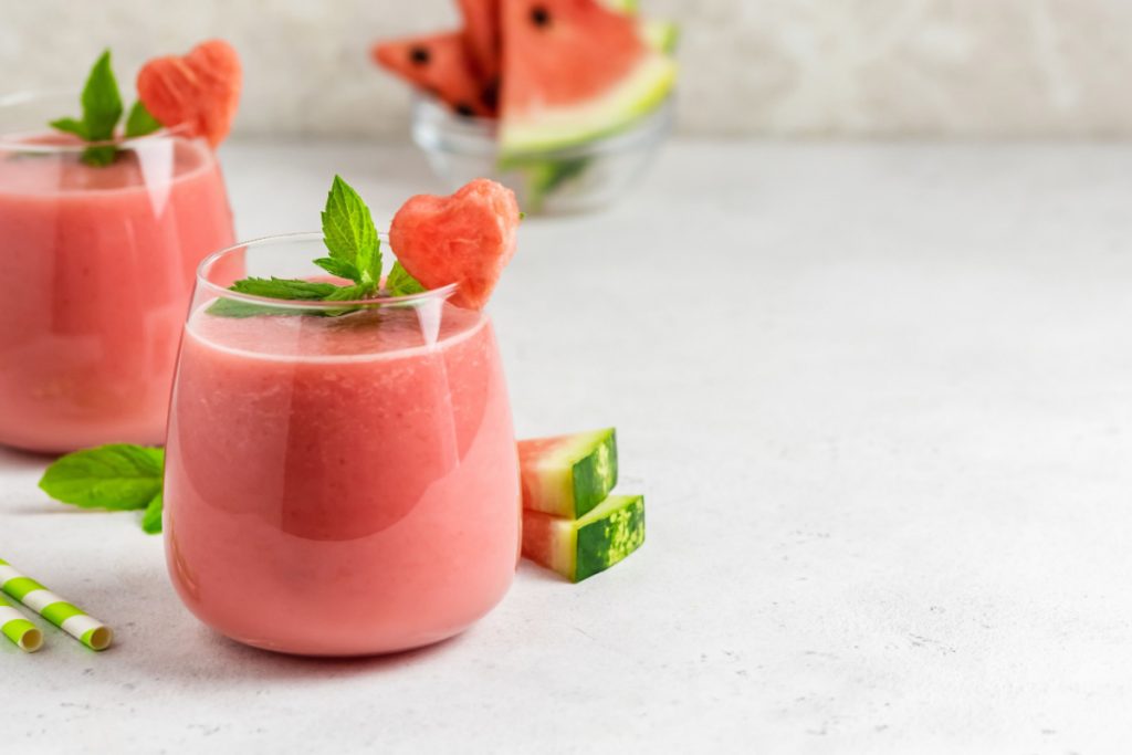 Watermelon Peach Smoothie