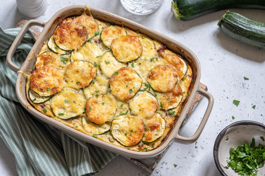 Zucchini Gratin Casserole